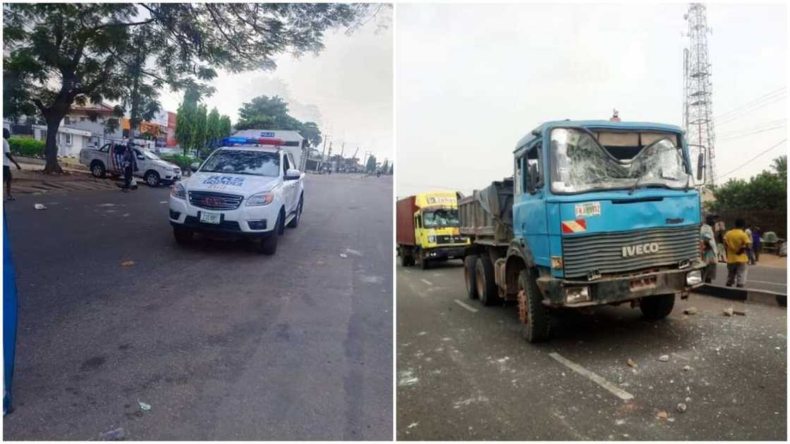 Truck kills many school children in Lagos Truck kills many school children in Lagos