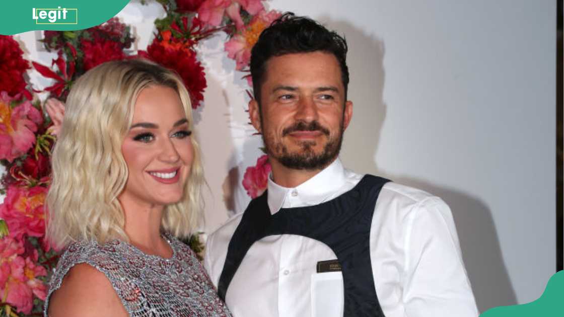 Katy Perry and Orlando Bloom at Fondation Louis Vuitton