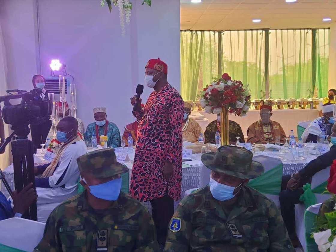 Governor Ugwuanyi pledges maximum support for new Service Chiefs Governor Ugwuanyi pledges maximum support for new Service Chiefs