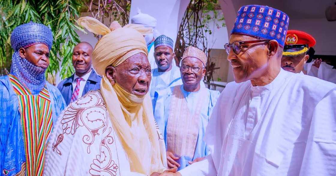 President Buhari in Daura President Buhari in Daura