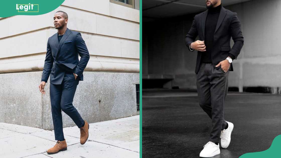 Blazer with jeans for men