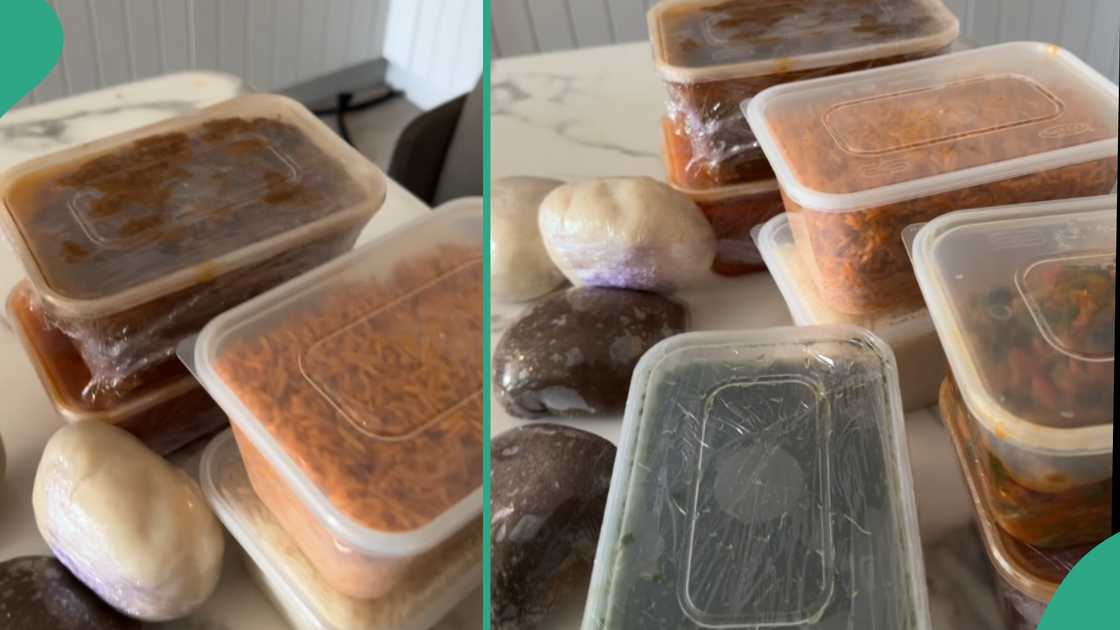 Man gets plenty of food in the UK. Man gets plenty of food in the UK.
