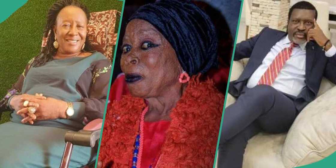 Nollywood stars Patience Ozokwo, Iya Gbonkan and KOK Nollywood stars Patience Ozokwo, Iya Gbonkan and KOK