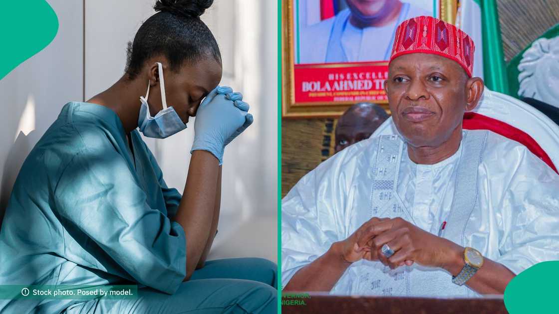 Likitoci sun yi magana yayin da suka tsunduma yajin aikin sai baba ta gani a Kano Likitoci sun yi magana yayin da suka tsunduma yajin aikin sai baba ta gani a Kano