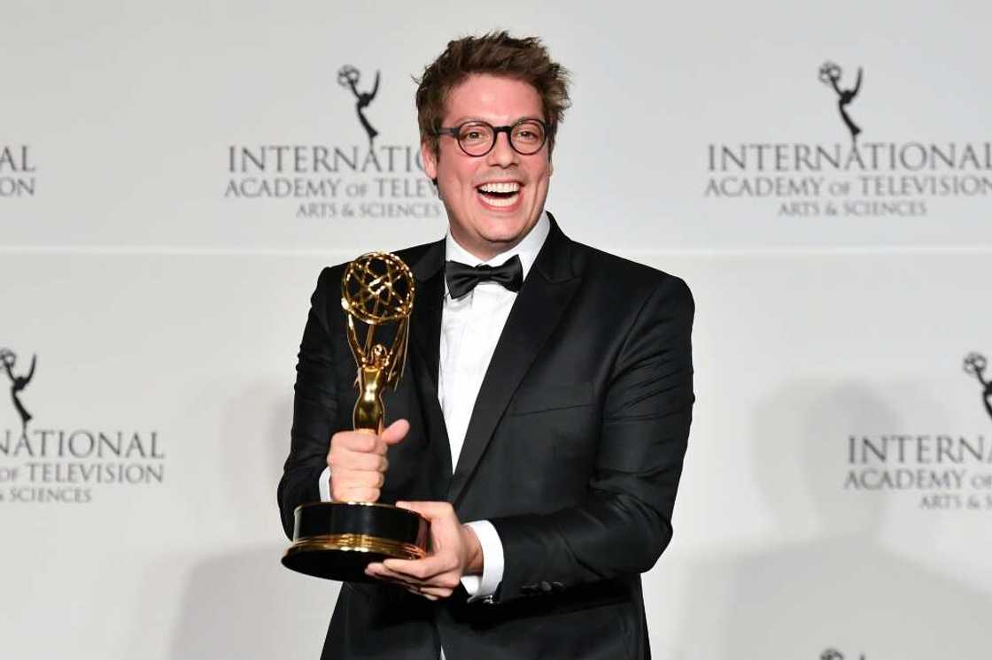 Brazilian actor and writer Fabio Porchat during the 47th Annual International Emmy Awards in New York City in 2019 Brazilian actor and writer Fabio Porchat during the 47th Annual International Emmy Awards in New York City in 2019