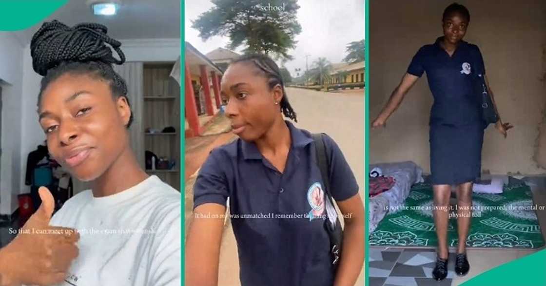 University graduate begins nursing school University graduate begins nursing school