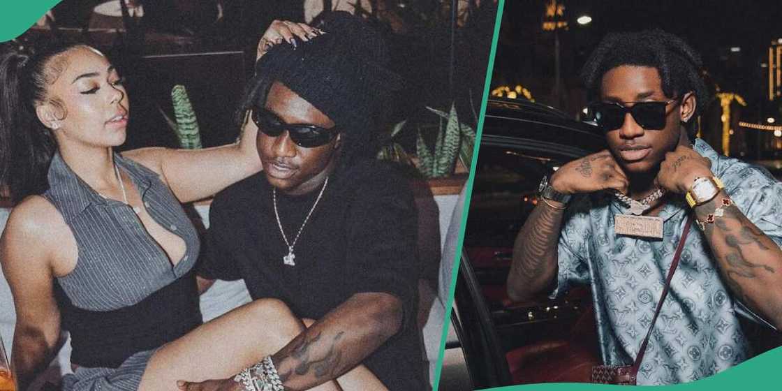 Shallipopi confirms finding love. Shallipopi confirms finding love.