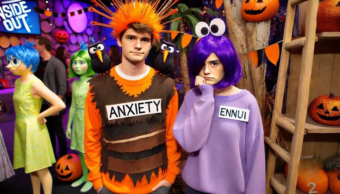 Anxiety and Ennui costume Anxiety and Ennui costume