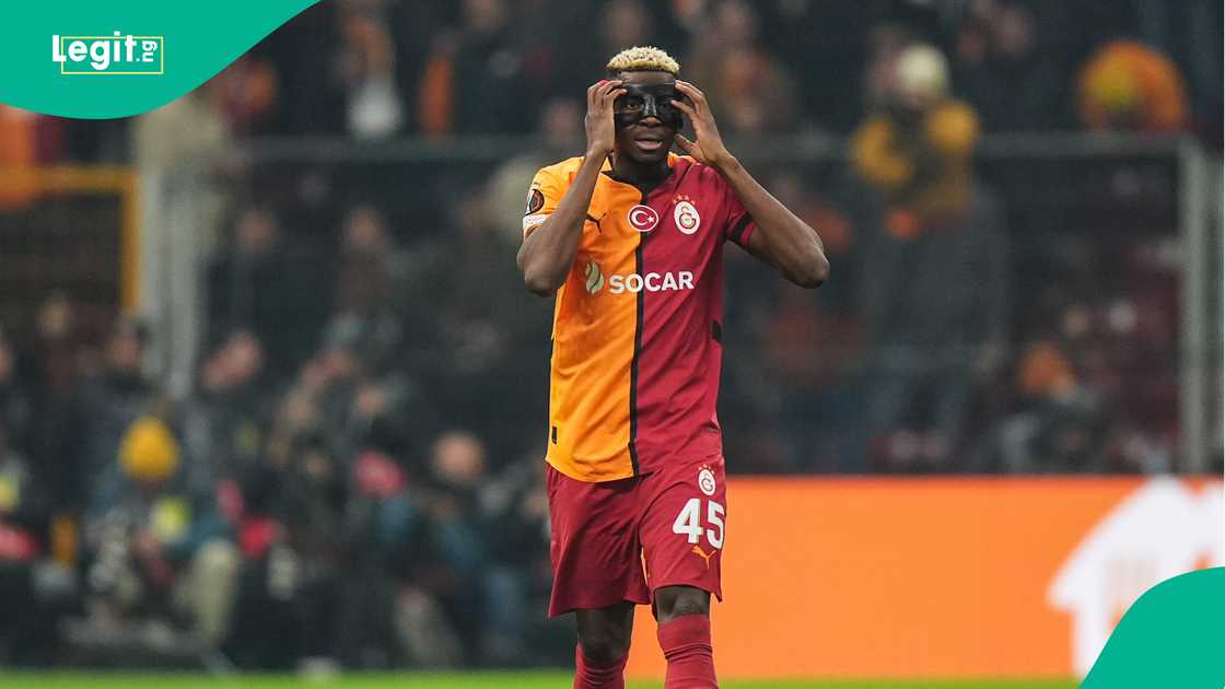 Victor Osimhen, Galatasaray, Dynamo Kyiv, Ali Sami Yen Spor Kompleksi, Istanbul, Turkiye, UEFA Europa League.