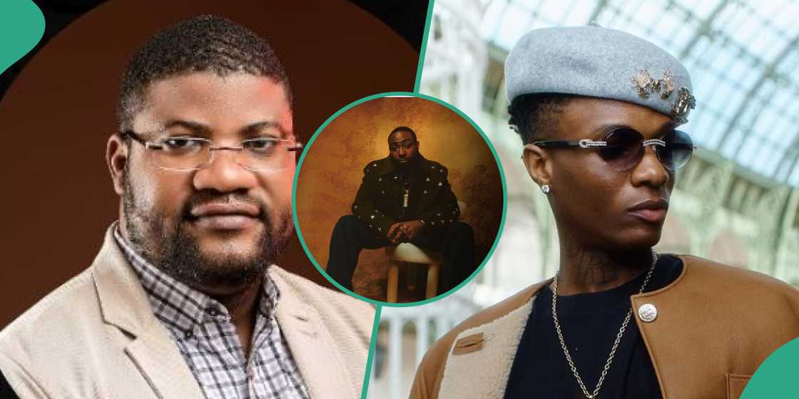 Man steps into Davido and Wizkid's feud. Man steps into Davido and Wizkid's feud.