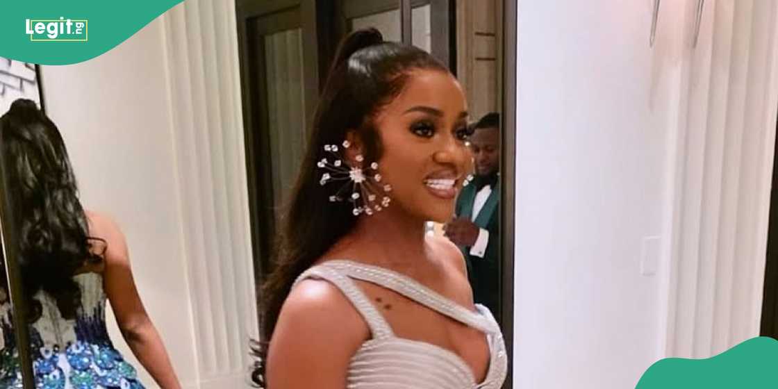 Chioma's dancing skills impresses her fans.