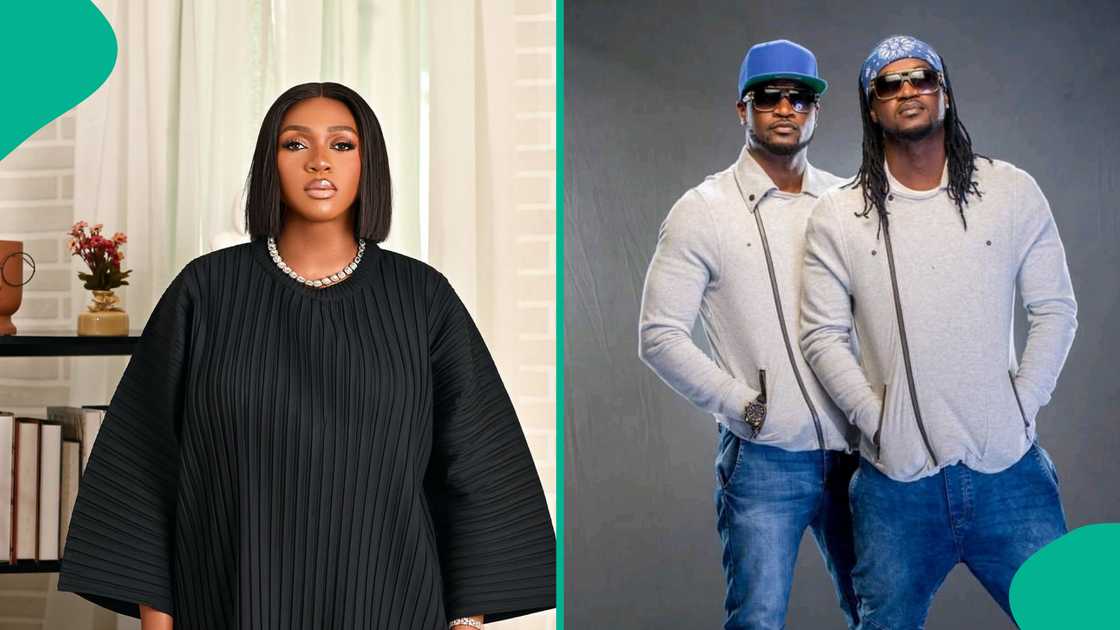 Waje shares her experience working with Psquare on their album