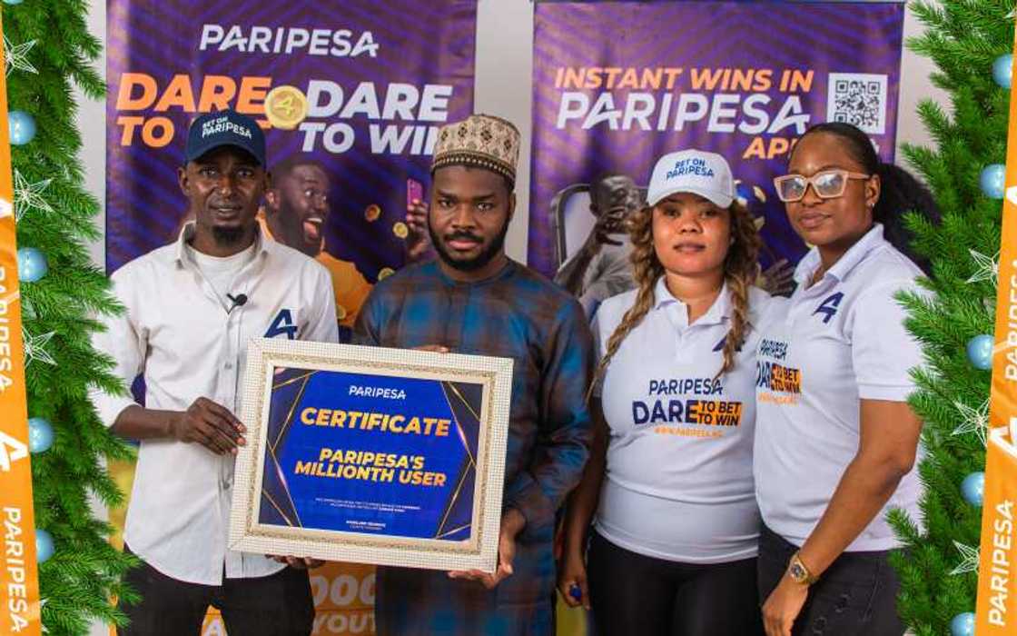 PariPesa's Millionth User: Owolabi Asraf Bolaji Takes Home 1,000,000 Naira Reward PariPesa's Millionth User: Owolabi Asraf Bolaji Takes Home 1,000,000 Naira Reward