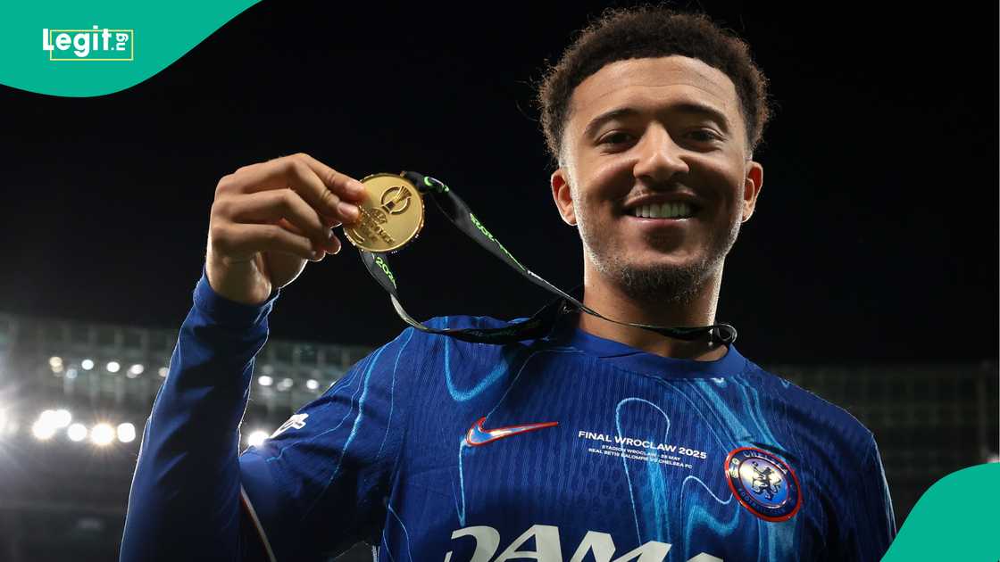 Jadon Sancho, Chelsea, Real Betis, Stadion Wroclaw, Wroclaw, Poland, UEFA Europa Conference League. Jadon Sancho, Chelsea, Real Betis, Stadion Wroclaw, Wroclaw, Poland, UEFA Europa Conference League.
