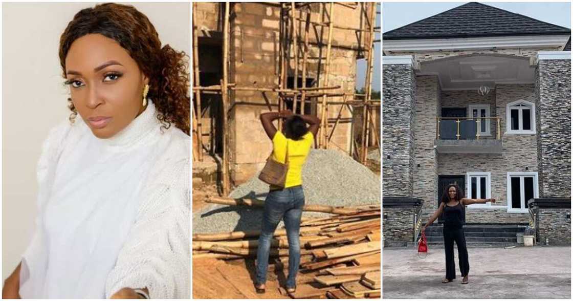 Nigerians react to blogger Blessing Okoro's arrest after claiming another person's house Nigerians react to blogger Blessing Okoro's arrest after claiming another person's house