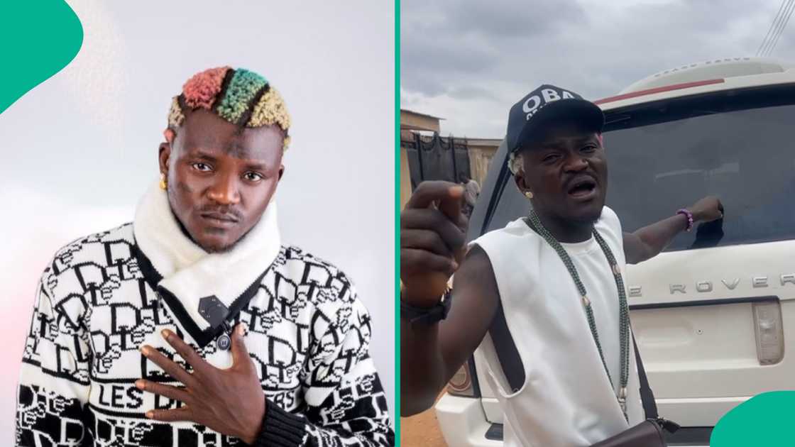 Portable catches man in his hood trying to attack him with knife and charms, interrogates offender Portable catches man in his hood trying to attack him with knife and charms, interrogates offender