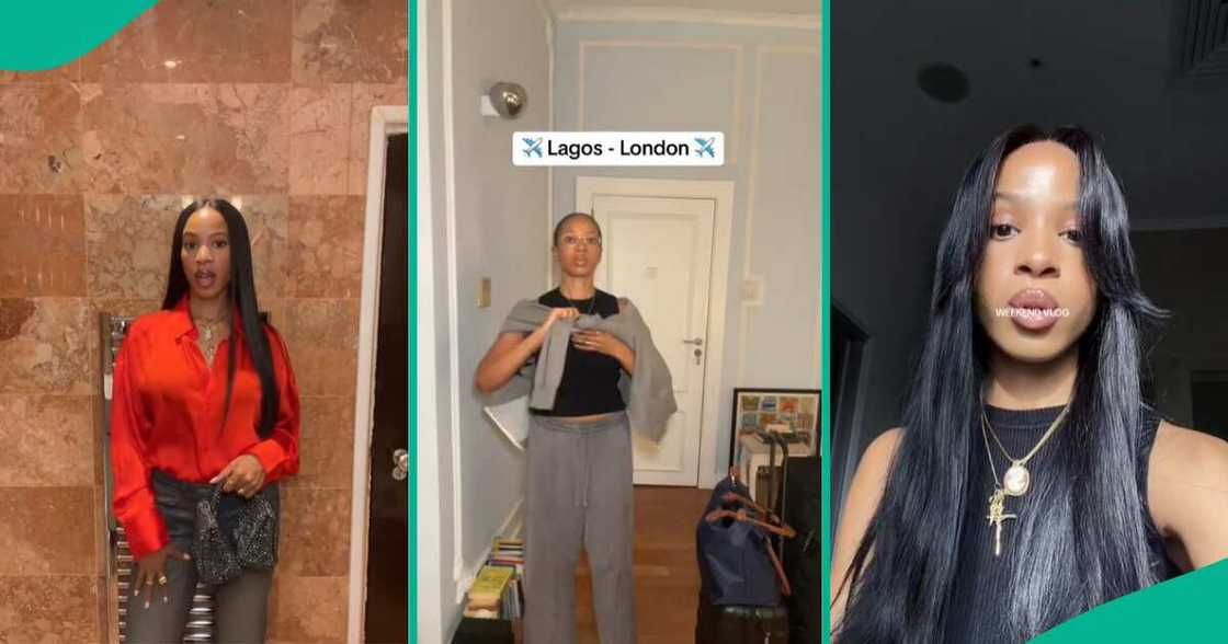 Nigerian lady travels from Lagos to London with her little sister Nigerian lady travels from Lagos to London with her little sister
