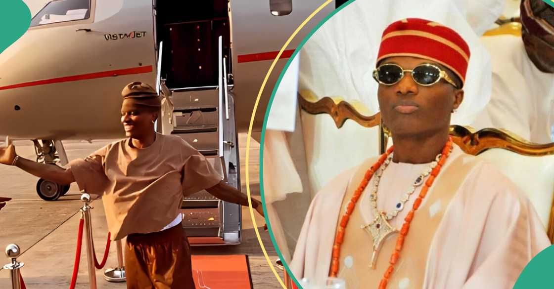 Wizkid enters Lagos Wizkid enters Lagos