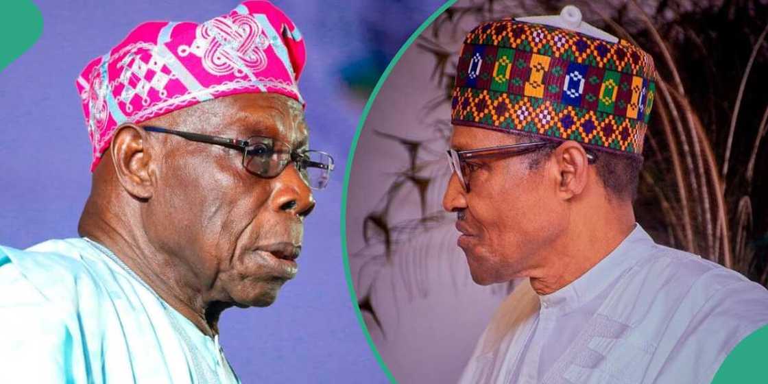 Former President Olusegun Obasanjo, President Muhammadu Buhari, Bola Tinubu, economy