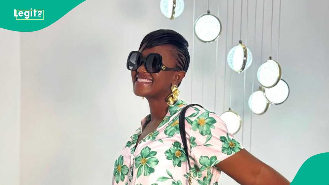 Luchy Donald shares good news with her fans, shows off house Luchy Donald shares good news with her fans, shows off house