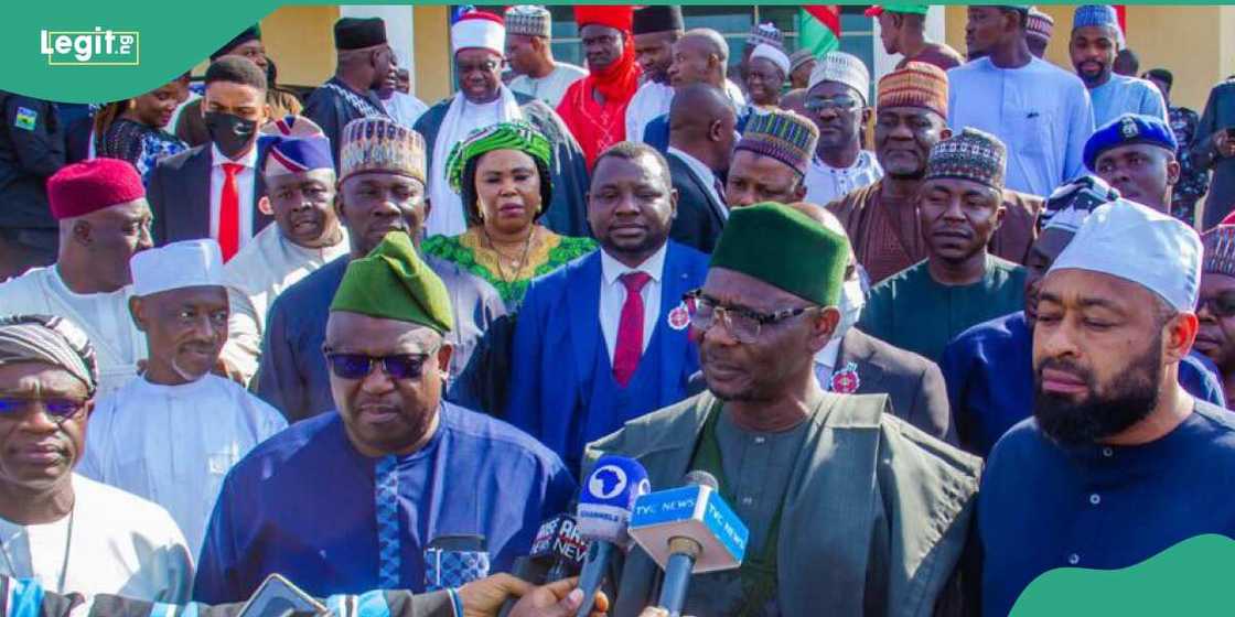 Gwamnonin Arewa ta Tsakiya sun ziyarci Plateau Gwamnonin Arewa ta Tsakiya sun ziyarci Plateau