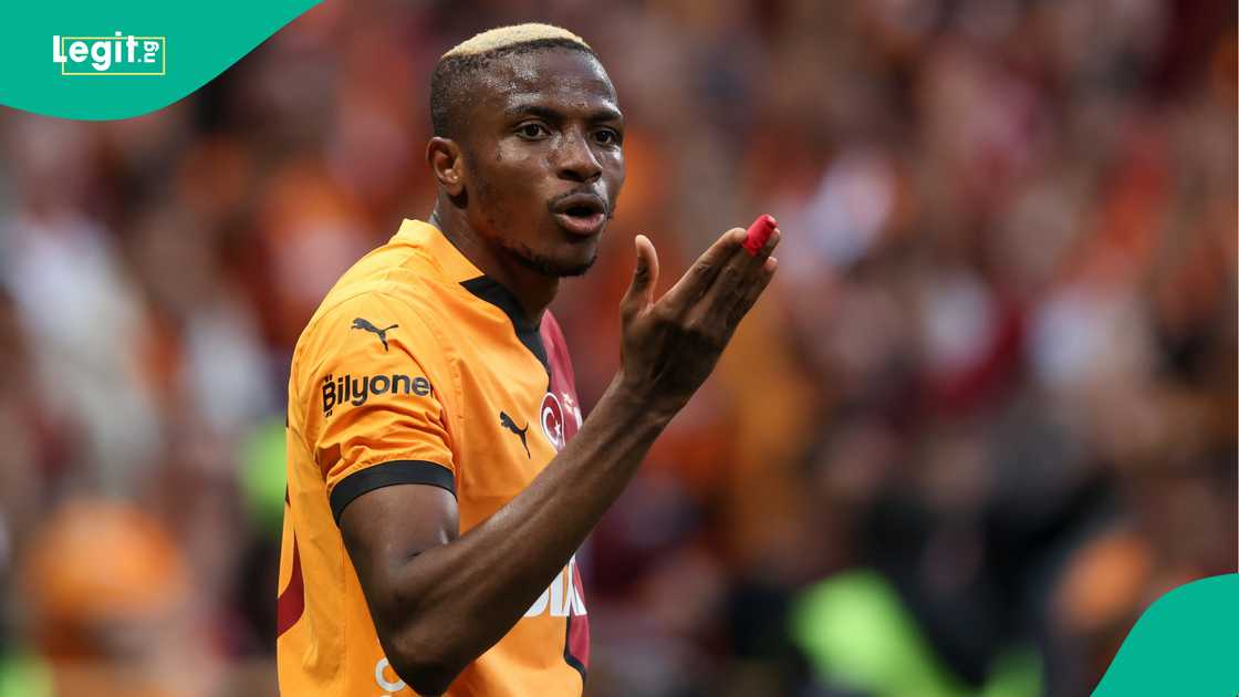 Victor Osimhen, Galatasaray, Kayserispor, Rams Park, Istanbul, Turkiye. Victor Osimhen, Galatasaray, Kayserispor, Rams Park, Istanbul, Turkiye.