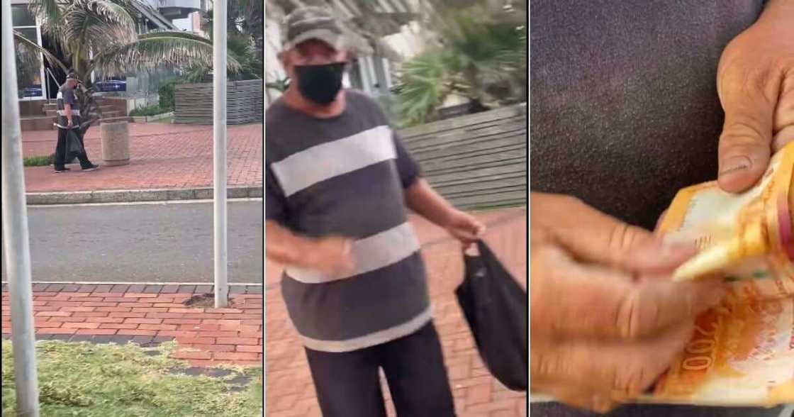 Popular Good Samaritan Gives Homeless Man Shelter, Many React to Heartwarming Video Popular Good Samaritan Gives Homeless Man Shelter, Many React to Heartwarming Video