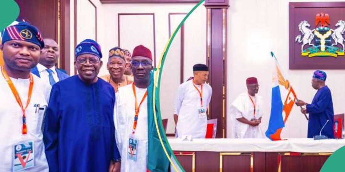 Tinubu ya gana da dan takarar gwamnan APC na jihar Edo