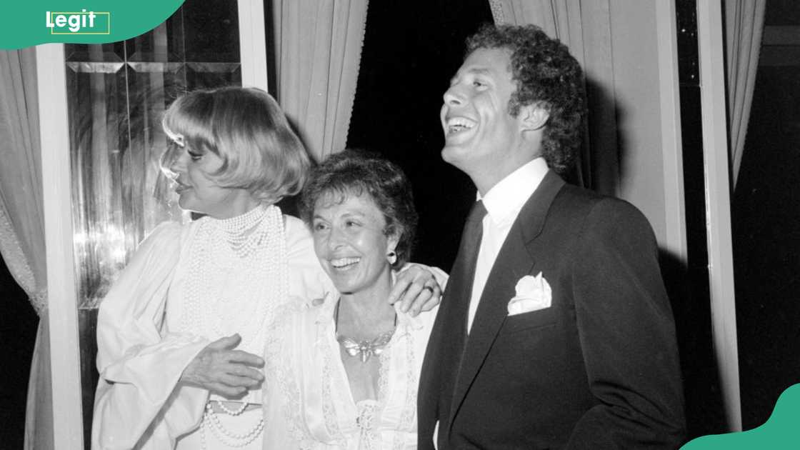 Carol Channing, Marge Champion, and Gregg Champion at the Dorothy Chandler Pavillion Carol Channing, Marge Champion, and Gregg Champion at the Dorothy Chandler Pavillion