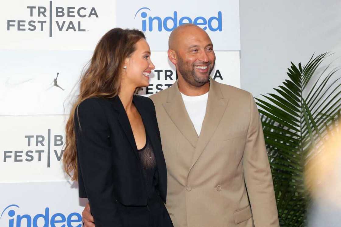 Who is Derek Jeter married to?