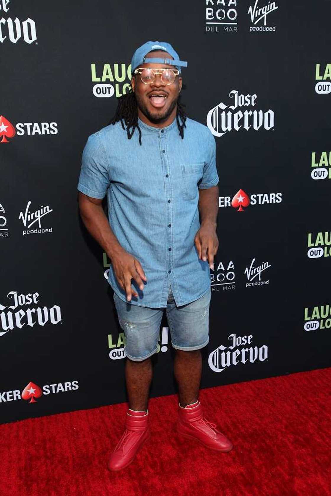 Emmanuel Hudson attends the Launch Of Laugh Out Loud hosted by Kevin Hart and Jon Feltheimer Emmanuel Hudson attends the Launch Of Laugh Out Loud hosted by Kevin Hart and Jon Feltheimer