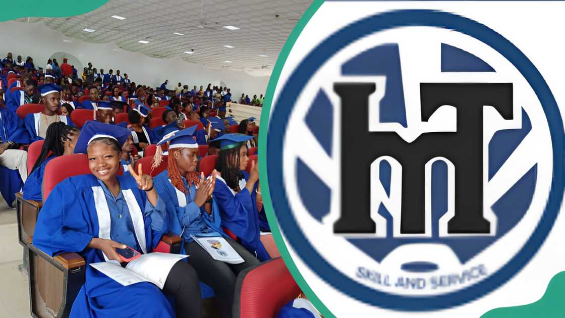 IMT Enugu graduates (L) IMT Enugu logo (R) IMT Enugu graduates (L) IMT Enugu logo (R)