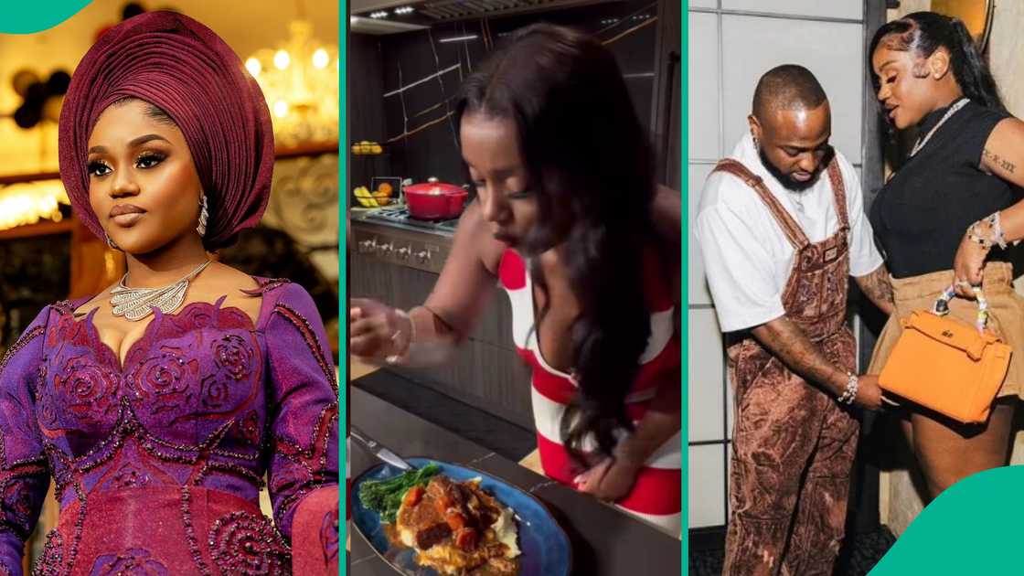 Davido's wife Chioma shows her Christmas food Davido's wife Chioma shows her Christmas food