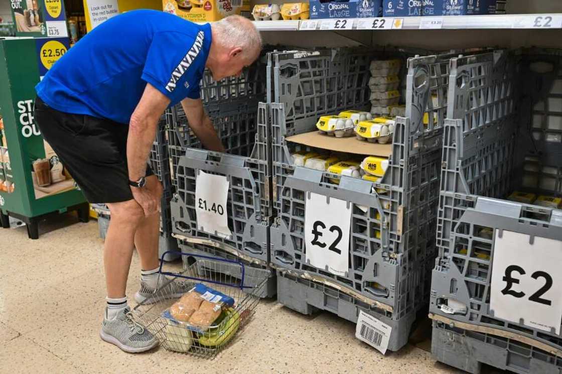 After peaking at 11.1 percent in October 2022, UK inflation has cooled following a series of interest-rate hikes by the central bank After peaking at 11.1 percent in October 2022, UK inflation has cooled following a series of interest-rate hikes by the central bank