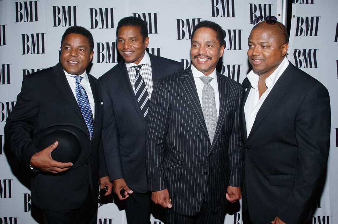 Tito, Jackie, Marlon and Randy Jackson arrive at the 8th Annual BMI Urban Awards Tito, Jackie, Marlon and Randy Jackson arrive at the 8th Annual BMI Urban Awards