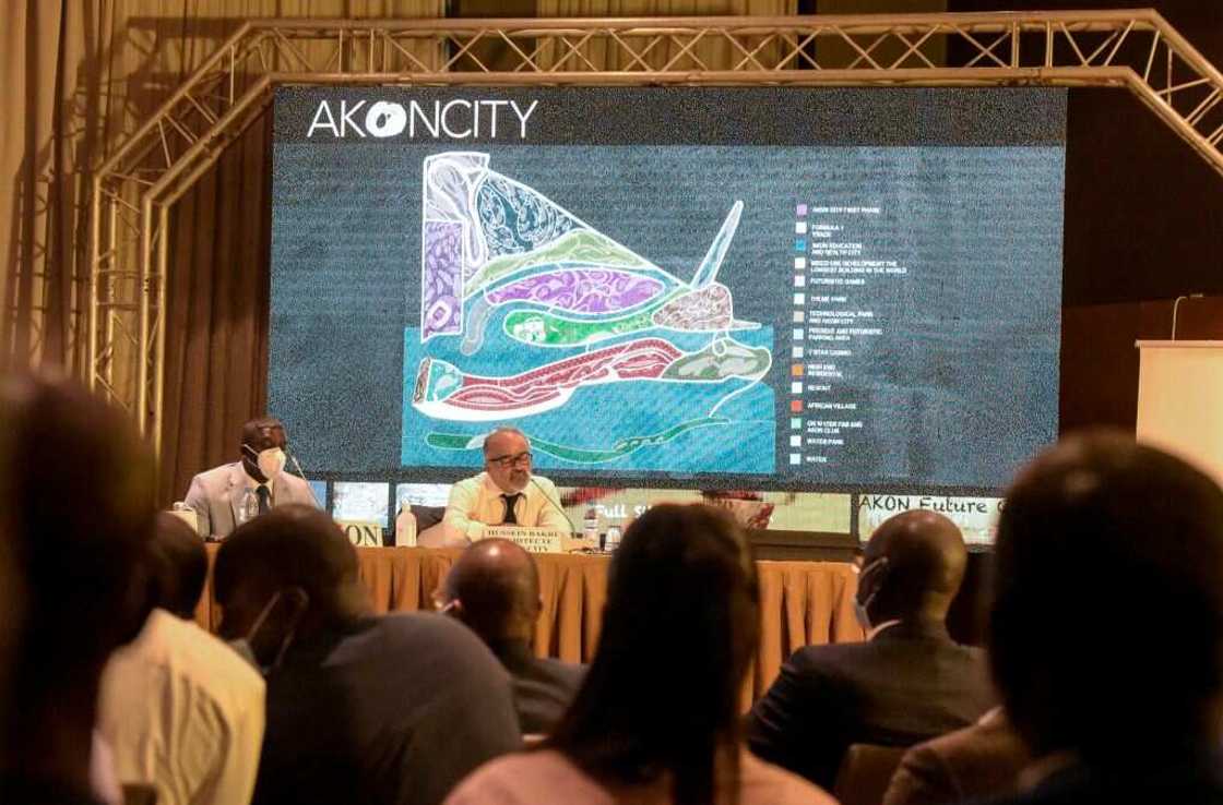 Akon city, le projet d'une ville futuriste Akon city, le projet d'une ville futuriste