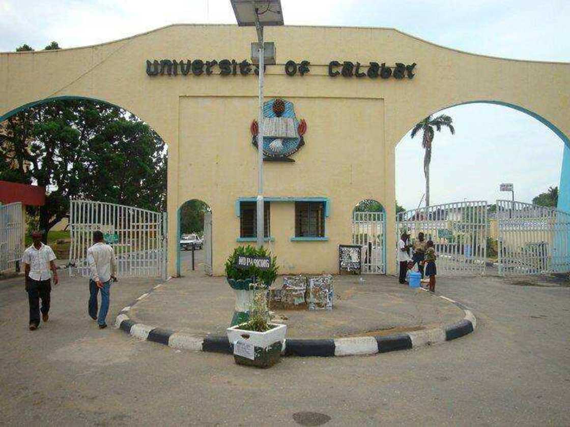 University of Calabar admission list