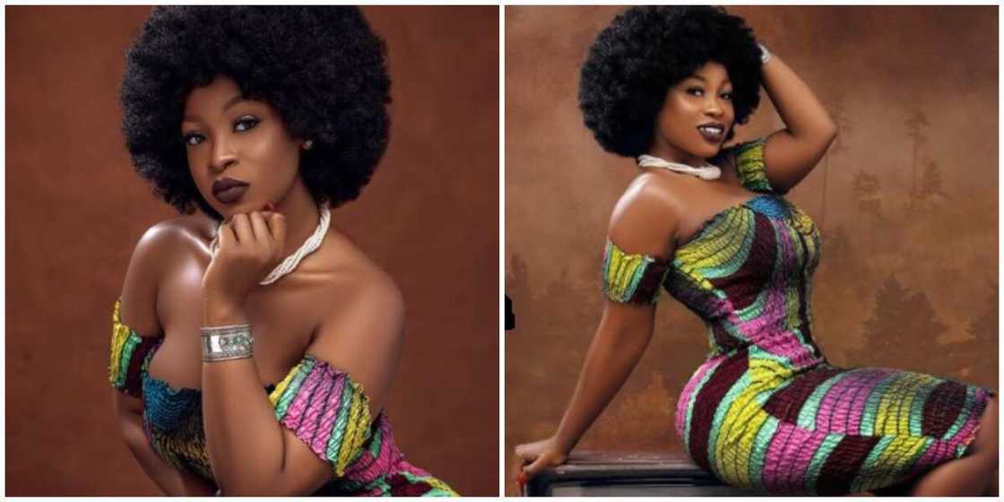 Photos of BBNaija star Jackie B.