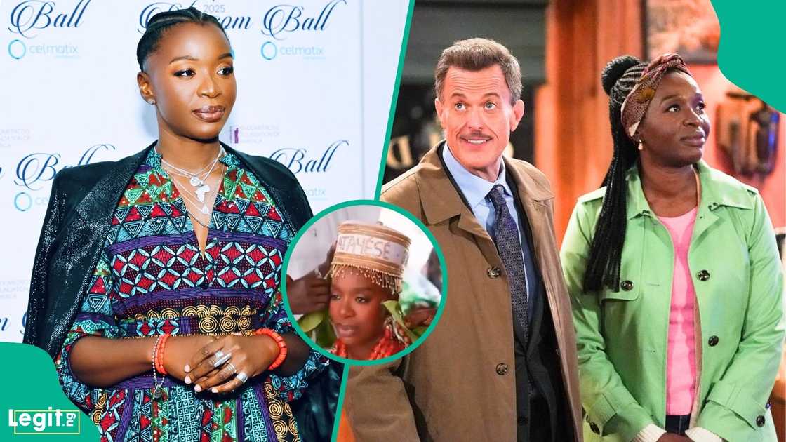 Nigerian-American actress Folake Olowofoyeku, best known for Bob Hearts Abishola, has been conferred with chieftaincy titles in Ilesa, Osun State Nigerian-American actress Folake Olowofoyeku, best known for Bob Hearts Abishola, has been conferred with chieftaincy titles in Ilesa, Osun State