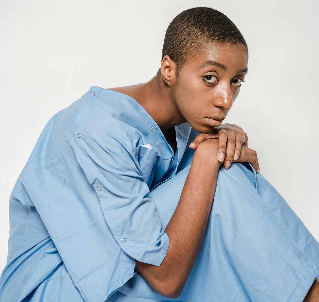 A patient in a ward A patient in a ward