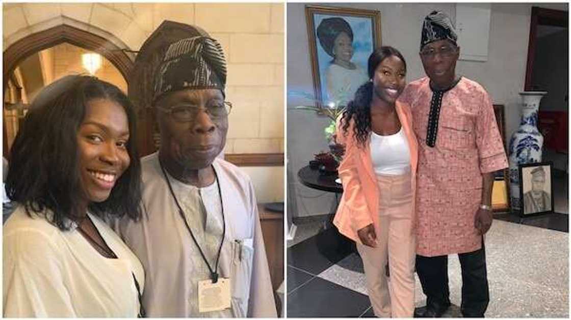 Ni na nada kai na a kujerar Mukarrabar Olusegun Obasanjo da kai na – Amina Sule Ni na nada kai na a kujerar Mukarrabar Olusegun Obasanjo da kai na – Amina Sule