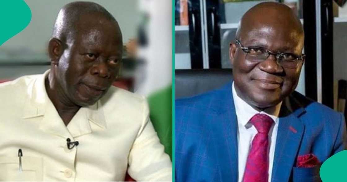 Adams Oshiomhole has dared Arise TV journalist Reuben Abati to a physical confrontation in the street. Adams Oshiomhole has dared Arise TV journalist Reuben Abati to a physical confrontation in the street.