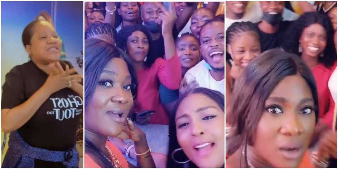 Where is Toyin Abraham? Fans query Mercy Johnson Where is Toyin Abraham? Fans query Mercy Johnson