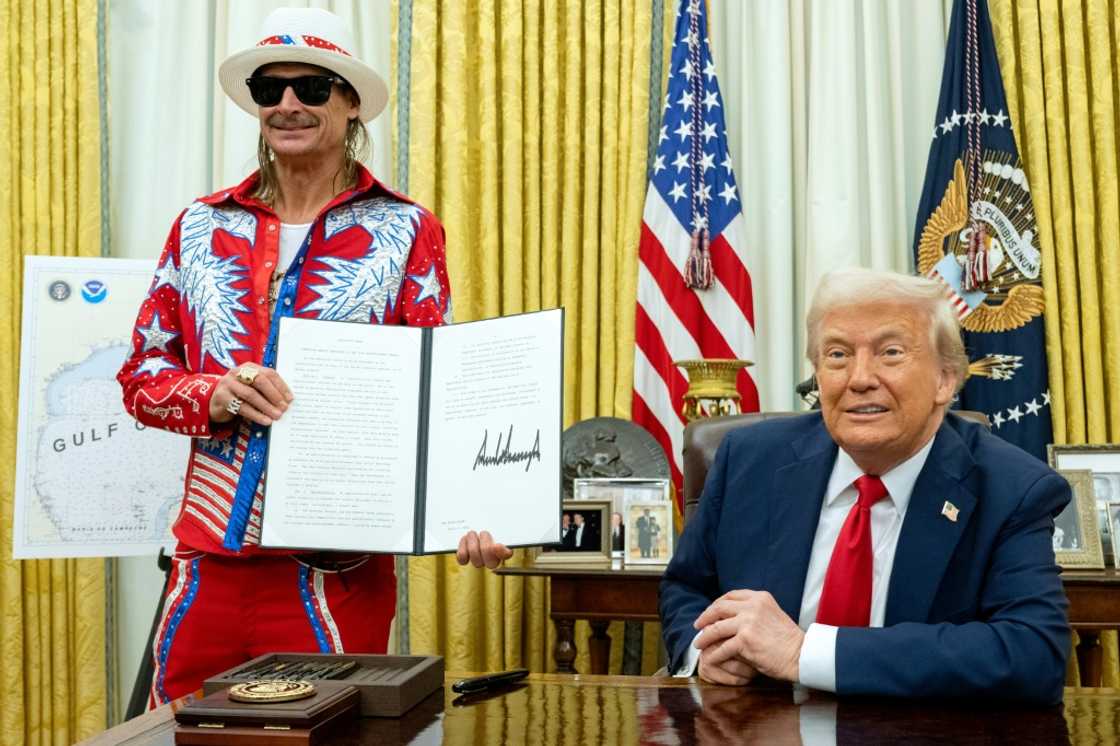 Entertainer Kid Rock came to the White House to see US President Donald Trump sign an executive order against ticket scalping Entertainer Kid Rock came to the White House to see US President Donald Trump sign an executive order against ticket scalping