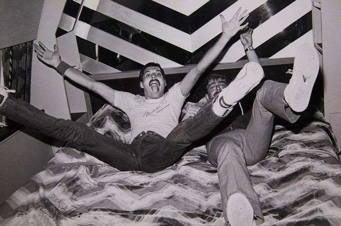Paul Prenter and Freddie Mercury Paul Prenter and Freddie Mercury