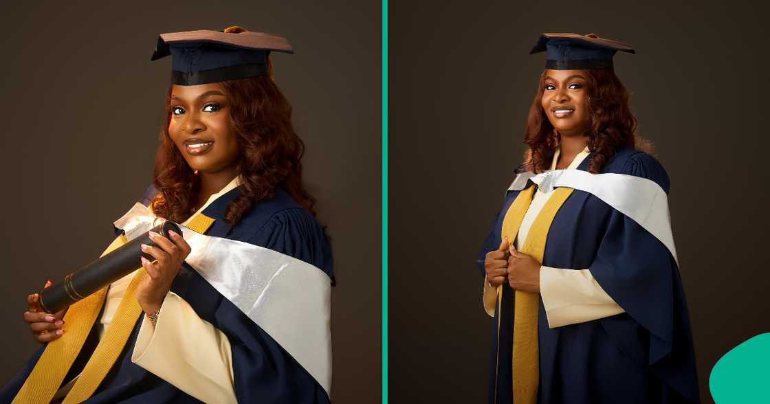 Osun State University law graduate posts her final result. Osun State University law graduate posts her final result.