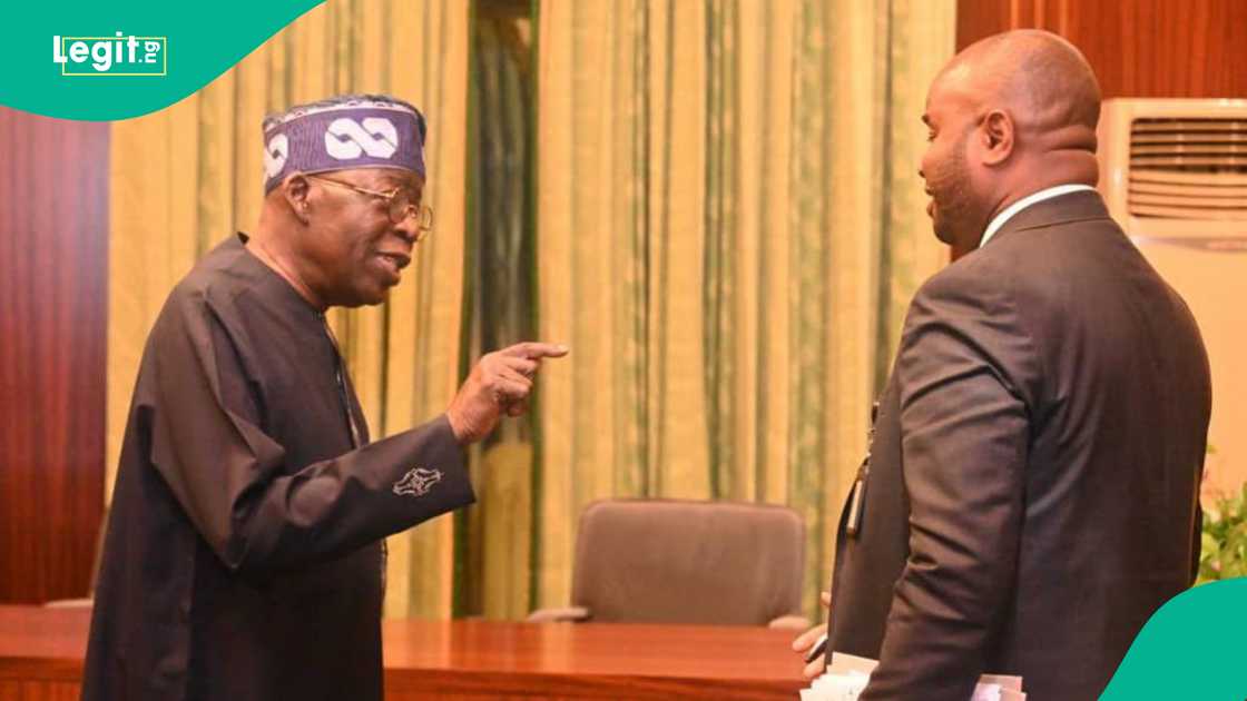 Zacch Adedeji and Tinubu