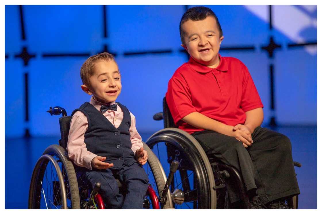 Kaleb from Shriners (L) and Alec (R).