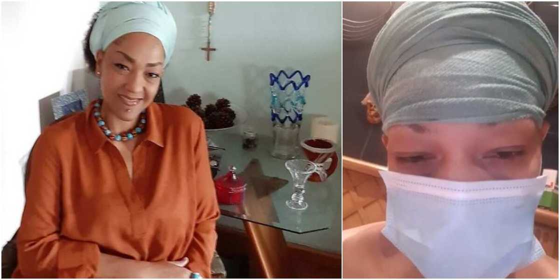 Actress Elvina Ibru down with COVID-19, warns fans (video) Actress Elvina Ibru down with COVID-19, warns fans (video)