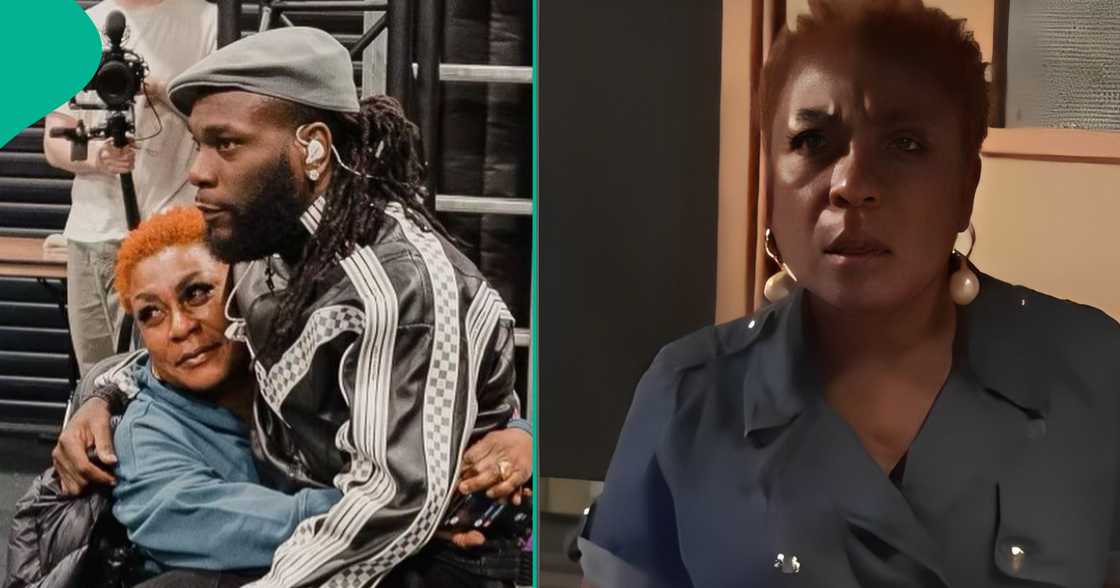 Burna Boy's mother's old video resurfaces. Burna Boy's mother's old video resurfaces.